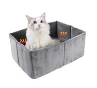 Cat House, Pet Nest, Cozy Kennel with Calming Design, Sturdy Yet Soft Materials, Outdoor Shelter for Kitten, Puppy, Winter, Travel, Comfort Bed, Home, 18.9x14.57x7.48 inches