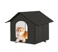 Cat House - Waterproof Pet House | Portable Cat Shelter, Longlasting Kitten Bed, Warm Safe Pet Enclosure, Plush Resting Spot, Winter Kitten Shelter for Calming Sleeping Kittens Puppies Animals Trav