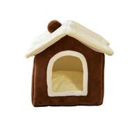 Cat House with Cushion, Soft Cat House, Indoor Cat Retreat, Portable Cat House, Cat House For Small Spaces, Cat House For Large Cats