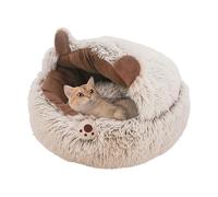 Cat Houses - Bed Cave | Pet Beds for Indoor | Calming Pets Bed for Indoors Cats | Warm Anti-Slip Nest Pet Supplies Winter Animal Kitten Puppy Indoor Balcony Living Room Apartment Bedroom Home