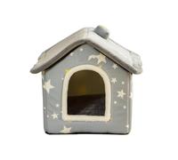 Cat Houses Cave, Semi-Enclosed Kitten Bed, Kitten Bed Cave, Soft Covered Cat Beds, Winter Cat Bed, Cozy Pet House, Resting Animal Cave, Soft Covered Pet Bed, Warm Kitten Beds For Sleeping And Lounging