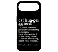 Cat Hugger Dictionnaire Amusant pour Les Amoureux des Chats Définition féline Coque pour iPhone Air