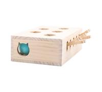 Cat Hunting Toy, Boredom Relieve Toy for Cats, Interactive Scratching Toys, Cat Hunting and Relieving Games, Indoor Cat Toys, Wooden Cat Puzzle Toy for Indoor Cats and Pets