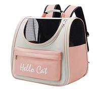 Cat-in-Bag Sac de transport confortable pour transport en voiture pour chatons chiots Sac de transport pour le transport et le toilettage Backpa