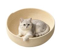 Cat Instinct Basket, Scratch-Resistant Rope Basket, Handwoven Cat Basktes