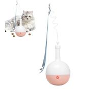 Cat Interactive Feeder, Automatic Cat Toy, Kitten Food Dispenser, Electric Feeding Ball with Automatic Motion Sensor and Safe Material for Fun and Stimulation, 1 pièce