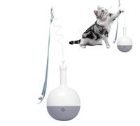 Cat Interactive Feeder, Automatic Cat Toy, Kitten Food Dispenser, Electric Feeding Ball with Automatic Motion Sensor and Safe Material for Fun and Stimulation, 1 pièce
