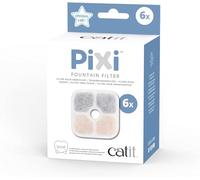 Cat it Pixi Lot de 6 fontaines pour chat, Blanc, 6 Unité (Lot de 1)