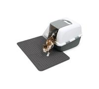 CAT IT Tapis pour bac a litiere Grand format 90 60 cm 35 5 23 5 po Pour chat