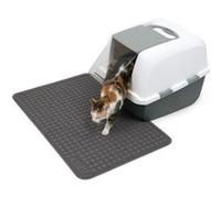 CAT IT Tapis pour bac a litiere Grand format 90 60 cm 35 5 23 5 po Pour chat G