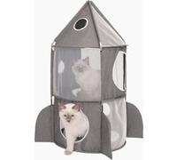 CAT IT Tour a chat Fusee Vesper Rocket Ship - Gris Gris G