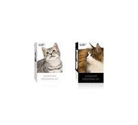 Catit Trousse de toilettage pour chat à poils courts – Blanc