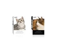 CAT IT Trousse de toilettage a poil long - Blanc - Pour chat