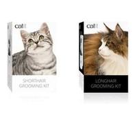 Catit Set de Brosse pour Poils Longs Chats Soins pour Halblanghaar & Poil Long