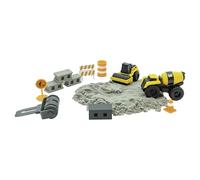 CAT Jouets de Construction Dig N’Build Concrete Playset avec 285 grammes de composé | Cadeaux et Jouets de Construction 3 Ans et +, Couleurs