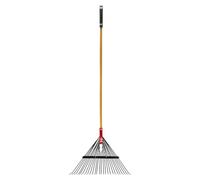 CAT K19-150 K-Series Râteau à feuilles/gazon 26 dents en acier Jaune