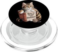 Cat lit, Comment Former Vos Humains, drôle d'idée de Cadeau PopSockets PopGrip pour MagSafe