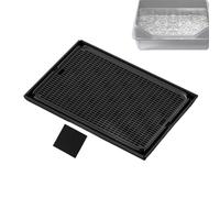 Cat Litter Mat - Double couche antidérapant pour boîte à litres, tapis lavable et résistant à l'urine, protection de sol durable pour les toilettes, tapis doux et confortable pour l'intérieur et