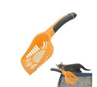 Cat Litter Scoop - 11,42 x 4,33 x 3,15 pouces Durable Poop Shovel, Sifter Shovel, Long-Handle Cleaner | Multifunctional Portable Pet Waste Sifter for Cats & Dogs, Easy-Use Litter Box Cleaning Tool