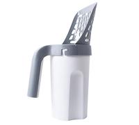 Cat Litter Scoop - 29cm Poop Scoop - Shovel - Removable Integrated Trash Can with Built-In Litter Bag Easy Waste Separation Durable ABS Material | Sanitary Cleaning Tool for Cat Owners Daily U