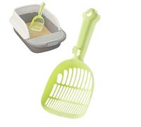 Cat Litter Scoop, Box Cleaning Shovel, 5.31x11.02in Long Handle Sifter, Ergonomic Comfortable Grip, Authentic Lightweight Design for Pet, Indoor, House, Home, Kitten, Easy Cleaning