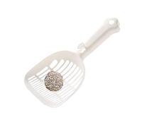 Cat Litter Scoop, Box Cleaning Shovel, 5.31x11.02x2.76 inches Ergonomic Sifter Tool, Long Handle Accessory for Indoor Pet Kitten Home House Use and Efficient Daily Waste Removal