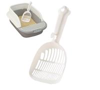 Cat Litter Scoop, Long Handle Scooper, Ergonomic Shovel Design, Sturdy Sifting Blade, Pet Waste Cleaner for Efficient Cleaning, Kitten Care, Indoor Use, Litter Box Maintenance, 5.31x11.02x2.76 inches