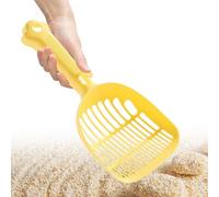 Cat Litter Scoop, Long Handle Shovel, Ergonomic Sifting Tool, Sturdy Box Cleaner, Litter Scooper for Pet House, Indoor Kitten, Cleaning Use, Maintenance, 5.31x11.02x2.76 inches