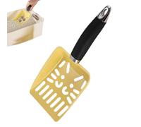 Cat Litter Scoop - Metal Poop Sifter Shovel, Nettoyeur de déchets ergonomique en acier inoxydable | Rabattoir de boîtes de Kitty pour toilettes, plateau, extérieur, intérieur, entraînement,