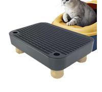 Cat Litter Step - Étape de litière pour chat senior avec fonction de filtration - Tapis de litière antidérapant pour chaton | Pour appartement d'intérieur avec plusieurs animaux domestiques salon