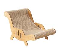 Cat Lounger Scratcher, Kittens Scratching Recliner Sofa, Multi-Functional Sisal Scratcher Bed, Easy to Move Around for Indoor Pad Cat Chair Furniture, 20,87 x 12,2 x 12,6 pouces