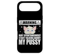 Cat Lover May Spontaneously Start Talking About My Pussy Coque pour iPhone Air