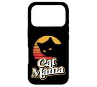 Cat Mama Vintage Eighties Style Cat Retro Distressed Coque pour iPhone 17 Pro