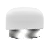 Cat Massaging Comb, Dog Shedding Brush, Pet Grooming Tool, Ergonomic Handle Gentle Bristles Double Sided Design Safety for Animals, 3.54x3.07x1.06 Inches