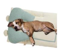 Cat Mat Bed - Winter Dog Beds Pad with Pillow, 11.81x16.93x3.15 inches Soft Multifunctional Pet Sleeping Mat for Indoor Outdoor Use, Comfortable Pet Bed for Car, Home, Sofa, and Resting Areas