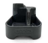 Cat Mate Fontaine à Eau pour Chats et Petits Chiens, Fontaine à Boire De 2 litres - Gris Foncé