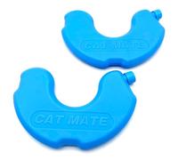 Cat Mate Lot de 2 Blocs réfrigérants de Rechange pour C300 | Pour les mangeoires automatiques pour chats C300, garde les aliments humides et secs frais