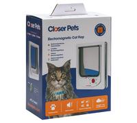 Cat Mate Porte de Chat 254W Électromagnétique Avec Vier-Wege-Verschluss, Blanc