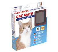Cat Mate Porte de Chat Magnétique 192x200mm Braun pour Jusqu'À 13mm Épaisseur