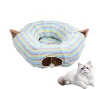 Cat Maze - Kitty Playpen, Feline Puzzle House for Indoor Adventure, Velvet Cotton Tunnel with Easy Cleaning, Pet Recreation Equipment, Kitten Cave for Training, Exploration and Parties