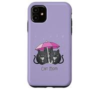 Cat Mom Cat Mama, Bonne fête des mères, Meilleure Maman pour Chats de Tous Les Temps Coque pour iPhone 11