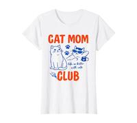 Cat Mom Club La Vie des Hommes est Meilleure avec Cats Mommy T-Shirt