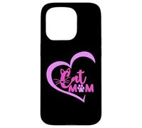 Cat Mom - I Love My Cat - Cat Mom Great Gift Idea - Classic Coque pour iPhone 15 Pro