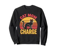 Cat Mom in Charge Sweatshirt