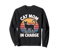 Cat Mom in Charge Sweatshirt