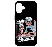 Cat Mom, Voici Comment Vous Faites des Biscuits Cat Fabriquer des Biscuits Coque pour iPhone 16