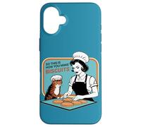 Cat Mom, Voici Comment Vous Faites des Biscuits Cat Fabriquer des Biscuits Coque pour iPhone 16 Plus