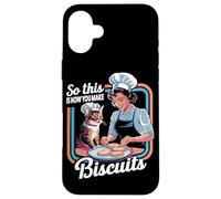 Cat Mom, Voici Comment Vous Faites des Biscuits Cat Fabriquer des Biscuits Coque pour iPhone 16 Plus