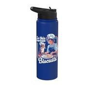 Cat Mom, voici comment vous faites des biscuits Cat Fabriquer des biscuits Stainless Steel Insulated Water Bottle
