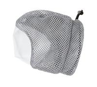 Cat Muzzle, Anti-Bite Mesh Muzles, Adjustable Pet Grooming Muzzle, Anti Scratch Cat Grooming, Polyester and TPU Materials, Mouth Guard for Prevent Pets from Biting, 25g, Grey